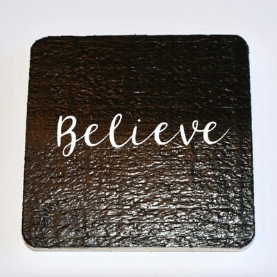 Inspirational on sale drink coasters